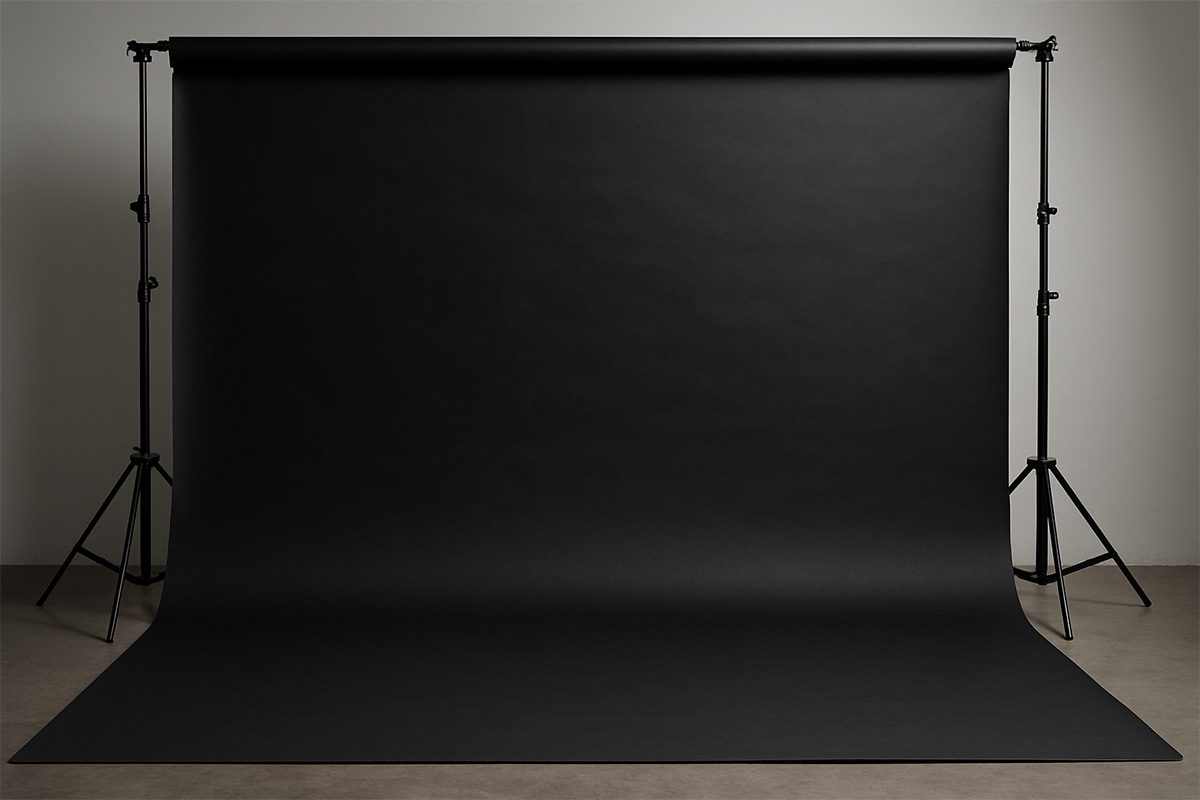Black Paper Roll